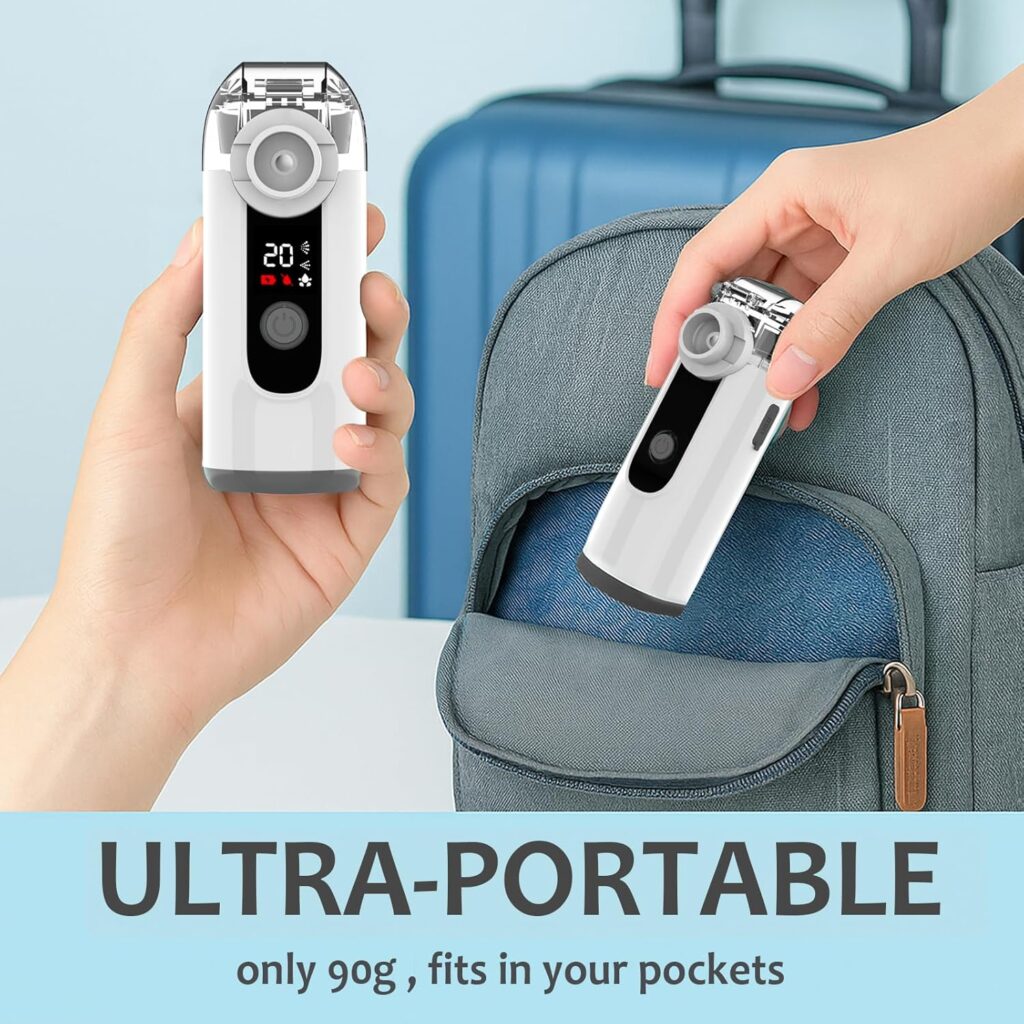 Portable Nebulizer with Self-Clean Mode review