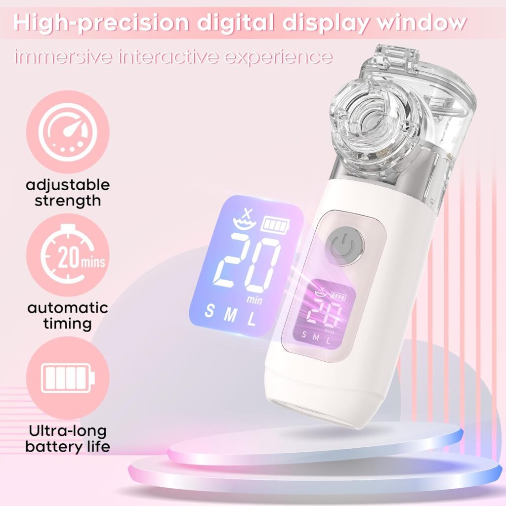 Smart Digital Portable Nebulizer for Adults and Kids review