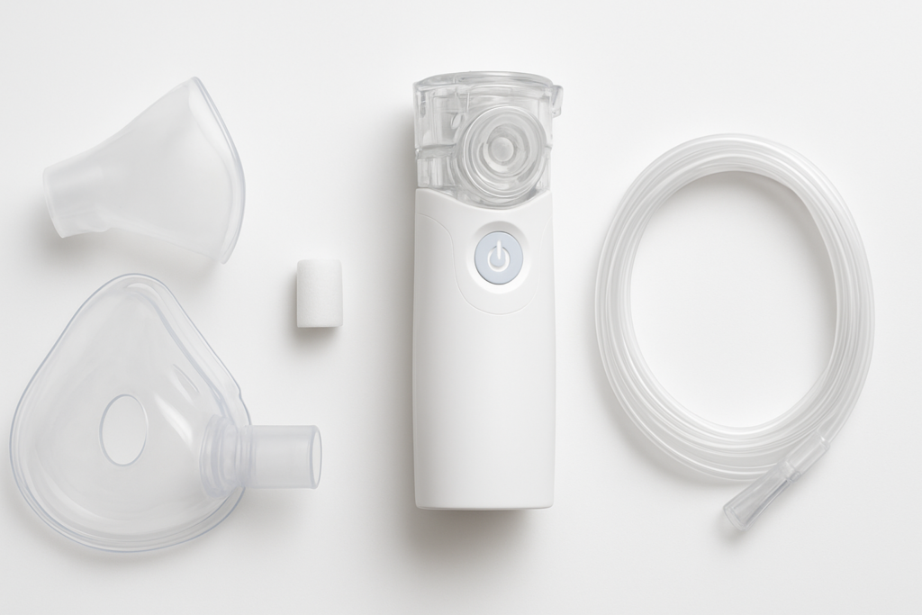 how to clean mesh nebulizer