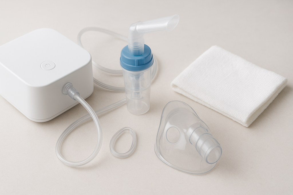 how to clean my nebulizer