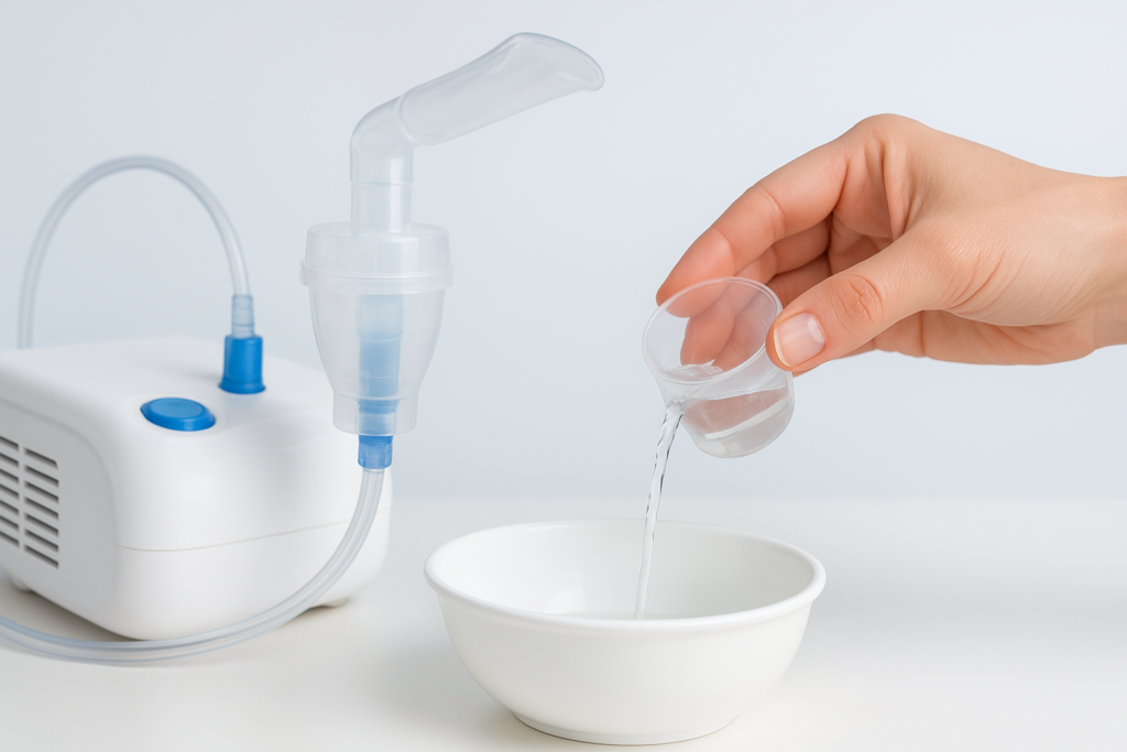 how to clean nebulizer after use